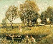 Ernest Lawson Boys Bathing oil painting reproduction